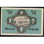 Notgeld Keilhau I Th 1921 50 Pfennig Frobe Langenthal Barop Middendorf et le Schulze en bleu