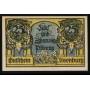 Notgeld Ilsenburg 1921 25 Pfennig Lot Dans La Cour Du Chateau