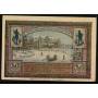 Notgeld Ilmenau 1921 50 villas Pfennig sur le terrain de sports d'hiver de la Goethestrasse