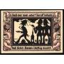 Notgeld Glauchau 1921 1 /2 Mark Mais les gens faisaient attention a ce que le levier ne fasse aucun mal