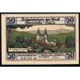 Notgeld Gernrode-Harz 1921 50 Pfennig Collegiale de St Cyriaci Cloitre