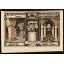 Notgeld Gernrode-Harz 1921 50 Pfennig Chapiteau de l'eglise dans la collegiale de St Cyriaci vue exterieure