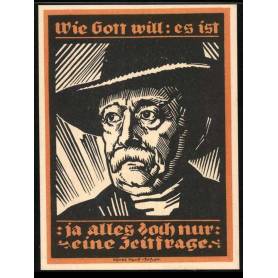 Notgeld Genthin 1921 2 Mark Otto Von Bismarck