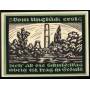 Notgeld Genthin 1921 1 Mark vue depuis la tour