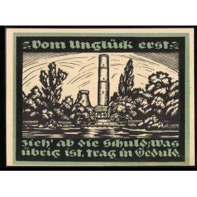 Notgeld Genthin 1921 1 Mark Vue De La Tour