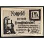 Notgeld Ehrenfriedersdorf 19211 Mark Miners lors d'un enterrement