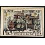 Notgeld Ehrenfriedersdorf 19211 Mark Miners lors d'un enterrement