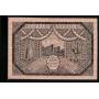 Notgeld Cochem 1921 10 Pfennig Moselaner au XVIIe siecle Ruine Stubben Bremm Ulmen-Eifel