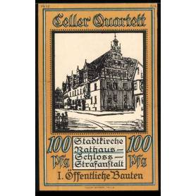 Notgeld Celle 100 Pfennig La mairie