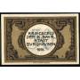 Notgeld Burghausen 1918 50 Jeu De Rue Pfennig Dans La Ville