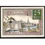 Notgeld Brim 1920 25 Pfennig Les murs de fortification sur l'eau