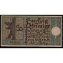 Notgeld Berlin-Charlottenburg 1921 50 Pfennig Berliner Strasse vers 1820