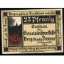 Notgeld Bergen An Der Dumme 1922 25 Pfennig La Cour au 14eme siecle