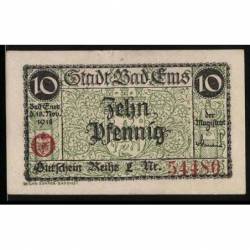 Notgeld Bad Ems 1918 10...