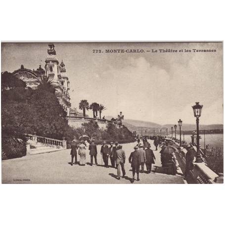 Monte carlo - Le théatre et les terrasses