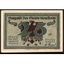 Notgeld Arnstadt 1921 25 Pfennig Vue de la mairie