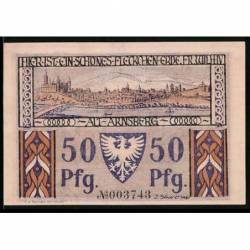 Notgeld Arnsberg 1922 50...