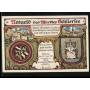 Notgeld Armoiries Schliersee 1921 representant une chevre de montagne