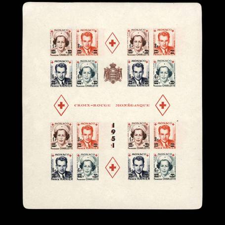 Timbre de collection de Monaco BF N°   4B neuf sans charnière