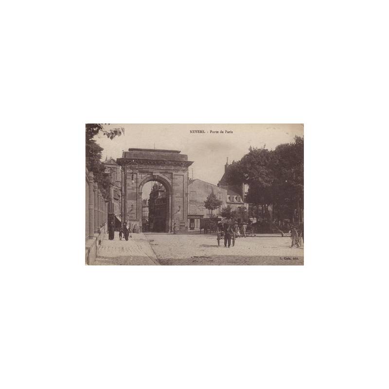 58 - Nevers - Porte de Paris - Animée