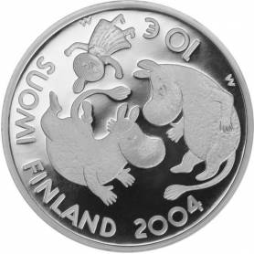 Finlande - 10 Euro Argent Tove Jansson - 2004