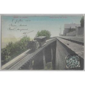 52 - Chemin de fer à crémaillère à Langres (Pont Surélevé)