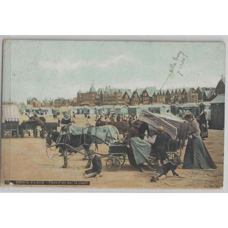 62 - Berck-Plage (Pas-de-Calais) - Cure d'air sur la plage