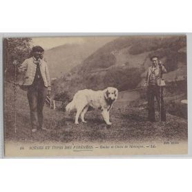 65 - Scènes et Types des Pyrénées - Guides et chien de montagne