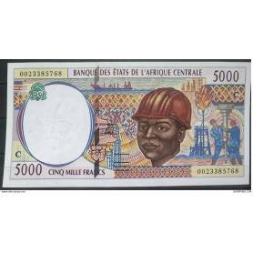 Congo - Billet de 5.000 F - Neuf - Lettre C