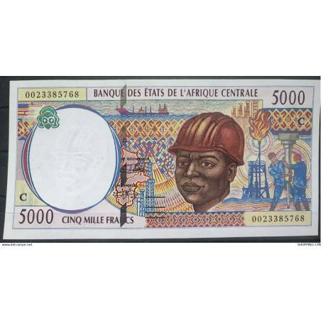 Congo - Billet de 5.000 F - Neuf - Lettre C