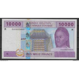 Centrafrique - Billet de 10.000 F - Neuf - Lettre M