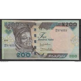 Nigéria - Billet de 200 Naira - 2010 - Neuf