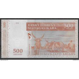 Madagascar - Billet de 500 Ariary - Neuf - 2004