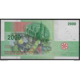 Comores - Billet de 2000 francs - 2005 - Neuf