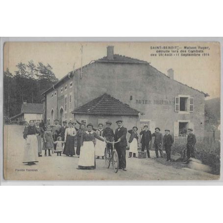 88 - Saint-Benoît - Maison Ruyer détruite en 1914