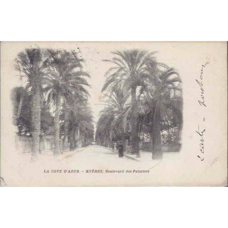 83 - Hyeres - Le boulevard des Palmiers