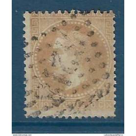 France Yvert No 28A Oblitere 10 cts Empire laure