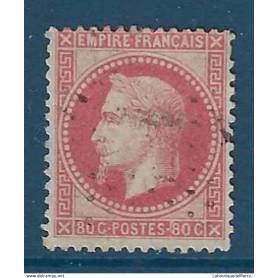 France Yvert No 32 Oblitere 80 cts Empire laure