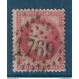 France Yvert No 32 Oblitere 80 cts Empire laure