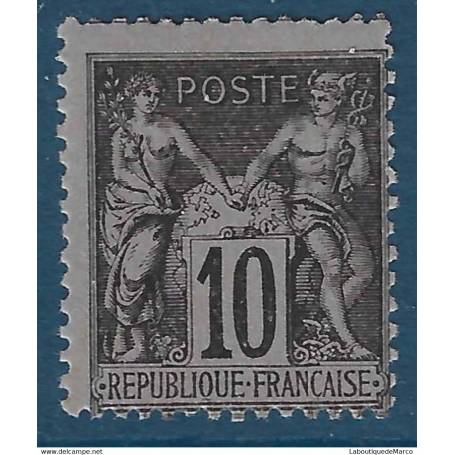 France Yvert No 103 Neuf avec charniere 10 cts Sage type I