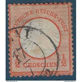 Allemagne Yvert No 3a Oblitere Aigle et petit ecusson