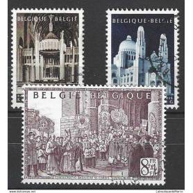 Belgique Yvert et Tellier 879/878 Oblitéré