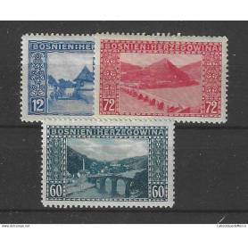 Bosnie Yvert et Tellier 61/63 Neuf avec charnière