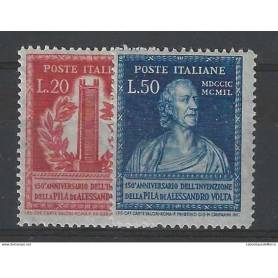 Italie Yvert et Tellier 549/550 Neuf sans charnière