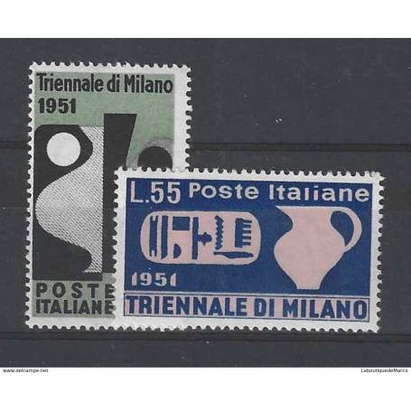 Italie Yvert et Tellier 605/606 Neuf avec charnière