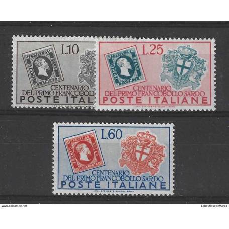 Italie Yvert et Tellier 610/612 Neuf sans charnière