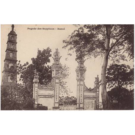 Indochine - Pagode des supplices - Hanoi