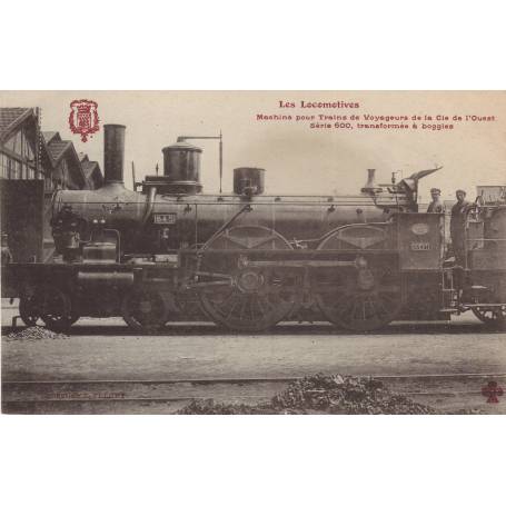 Locomotive de la Cie de l'Ouest pour trains de voyageurs