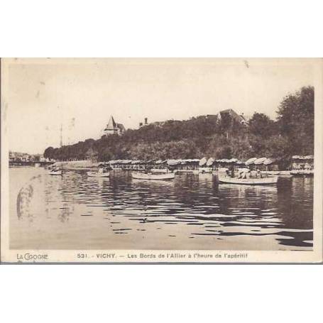 03 - Vichy - les bords de l'Allier à l'heure de l'apéritif