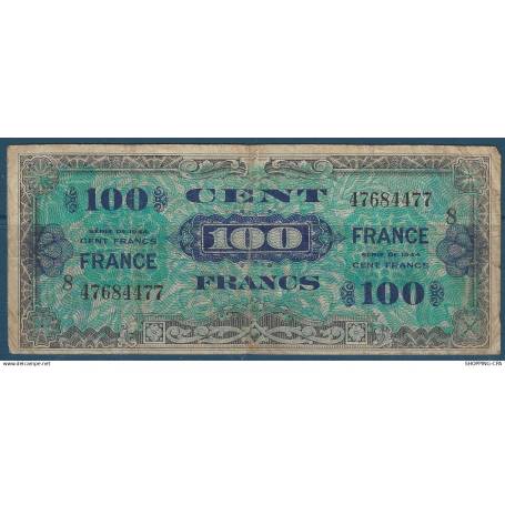 Billet de 100 Francs - France type 1945 - série 8